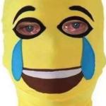 Crying emoji ski mask meme