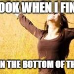 Happy Woman | THE WAY I LOOK WHEN I FIND A HIDDEN; CADBURY EGG IN THE BOTTOM OF THE CANDY BOWL | image tagged in happy woman | made w/ Imgflip meme maker