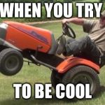 Yee Haw! | WHEN YOU TRY; TO BE COOL | image tagged in yee haw | made w/ Imgflip meme maker
