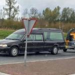 hearse with woodchipper meme