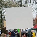 blank protest sing