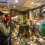 starbucks megaphone