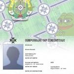 Kekistan Passport meme