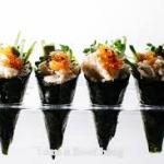 sushi cones