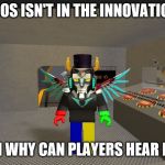 InnoVoltron | IF GLADOS ISN'T IN THE INNOVATION SHIP; THEN WHY CAN PLAYERS HEAR HER? | image tagged in innovoltron | made w/ Imgflip meme maker