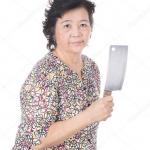 chinese woman cleaver