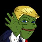 Trump pepe frog meme
