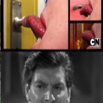 Sussie licking Door Handles makes Steven disgusted | image tagged in the amazing world of gumball,doctor who | made w/ Imgflip meme maker