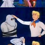 Scooby Do- unmasking meme