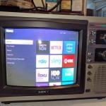 Roku on a Trinitron