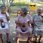 grandmas drinking beer