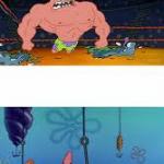 patricio fuerte y pendejo :V