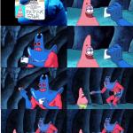 Patrick Star and Man Ray meme