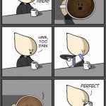 Coffee Too Dark