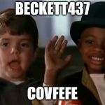 Spanky and stymie | BECKETT437; COVFEFE | image tagged in spanky and stymie | made w/ Imgflip meme maker