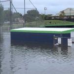 Baseball Field Underwater