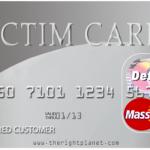 Victim card