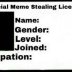 meme stealing license