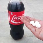 Coke and Mentos