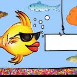 Aquarium of Cartoon Fish meme