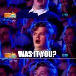 Surprised gay guy meme | SOMEONE FARTED; WAS IT YOU? OMG IT WAS YOU! | image tagged in surprised gay guy meme | made w/ Imgflip meme maker