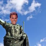 Hunger Games - Caesar Flickerman (S Tucci) Statue of Caesar