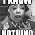 Lynch Lynch | I KNOW; NOTHING | image tagged in loretta knows nothing,menes nemes memes | made w/ Imgflip meme maker