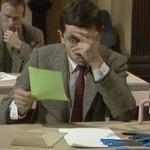 Mr Bean exam