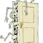 skeletons in closet