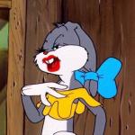 bugs bunny wearing lipstick