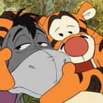 Eeyore and Tigger