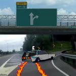 Exit 12 DeLorean meme