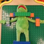lego kermit | OK SO; I'M FINALLY LEARNING ABOUT THE FROG | image tagged in lego kermit | made w/ Imgflip meme maker