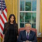 Kim Kardashian and Donald Trump meme