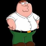 Smiling Peter Griffin 
