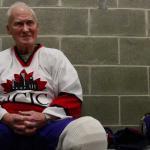 Old Hockey Player