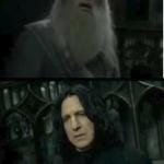 Dumbledore Snape meme