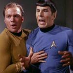 Star trek Jim Kirk Spock sock 