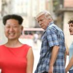 Trump Kim Trudeau meme