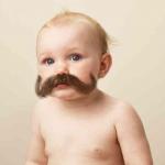 Mustache baby