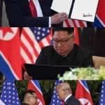 trump contract kim