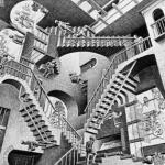 Escher stairs meme