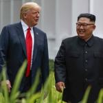Donald Trump and Kim Jong Un meme