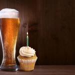 Birthday Beer Cupcake