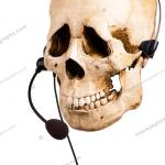Call Center Skull