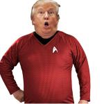 Trump Red-Shirt Space Force meme