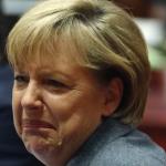 Merkel Crying