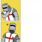 crusader's choice meme