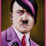 Emo hitler | HITLER STARTING THE EMO YOUTH MOVEMENT; WORLD WAR 2 COLORIZED | image tagged in emo hitler | made w/ Imgflip meme maker