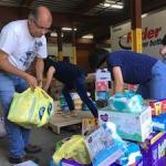 Catholic Charities Rio Grande Valley staffer and volunteers McAl